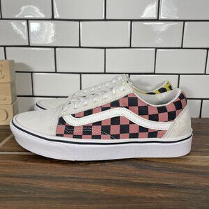 Vans ComfyCush Era Shoes Womens Size 7 Mixed Media Suede Canvas Skate Sneakers